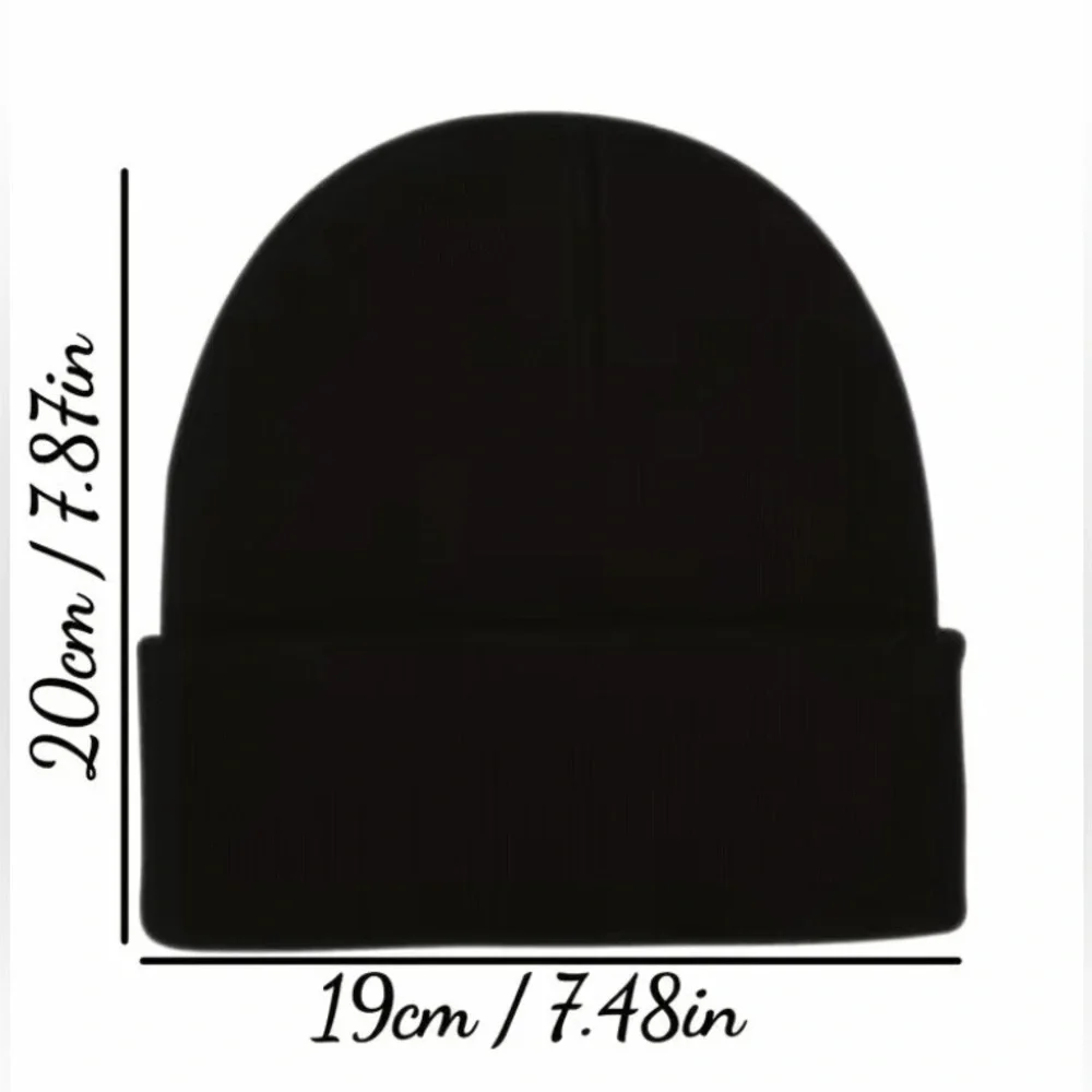 Santa Cruz Skateboards Black Beanie with Red and Yellow Logo